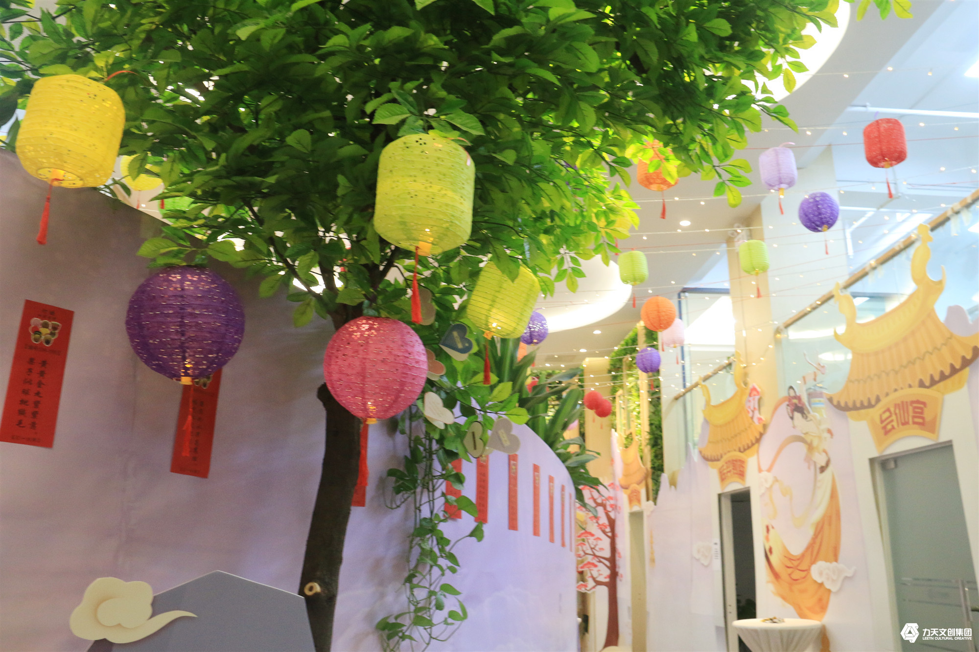 2019年力天文創(chuàng)集團  中秋聯(lián)歡會   中秋節(jié)活動   猜燈謎